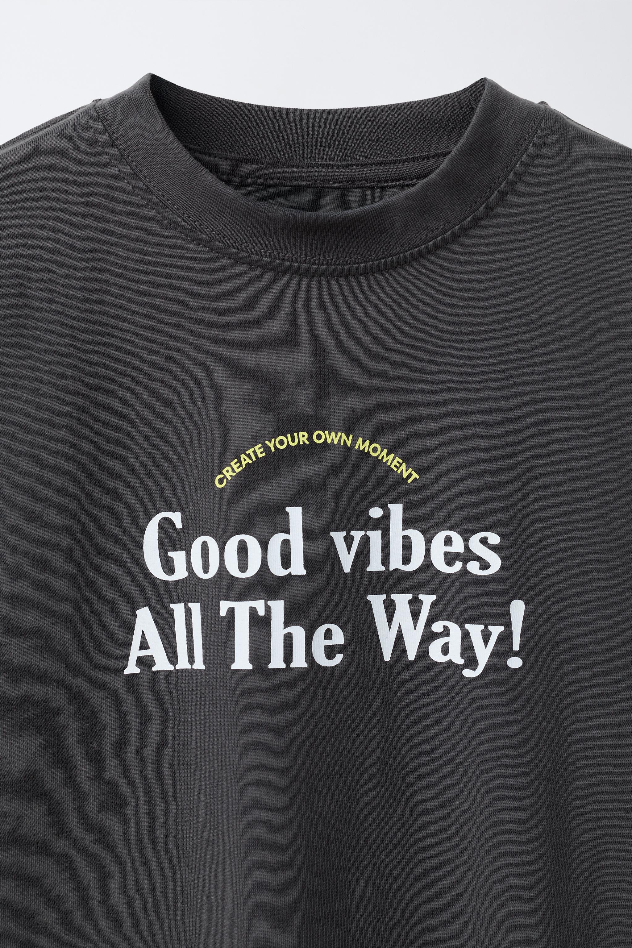 TEXT PRINT T-SHIRT